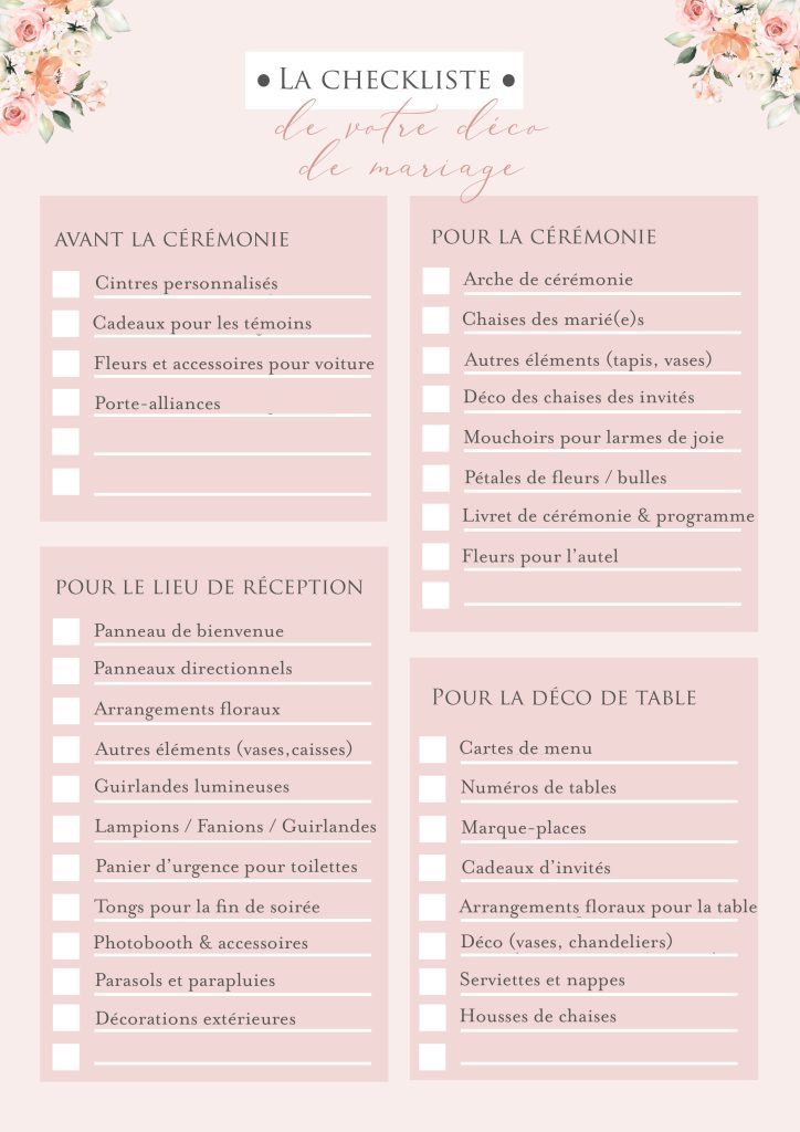 Liste de mariage : le guide ultime pour créer la liste parfaite