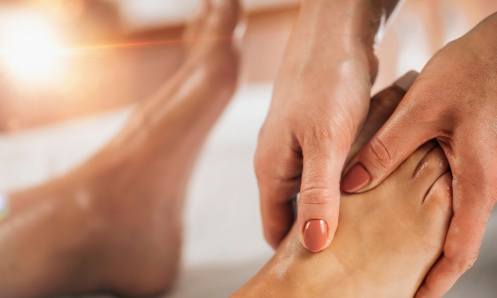 massage des pieds