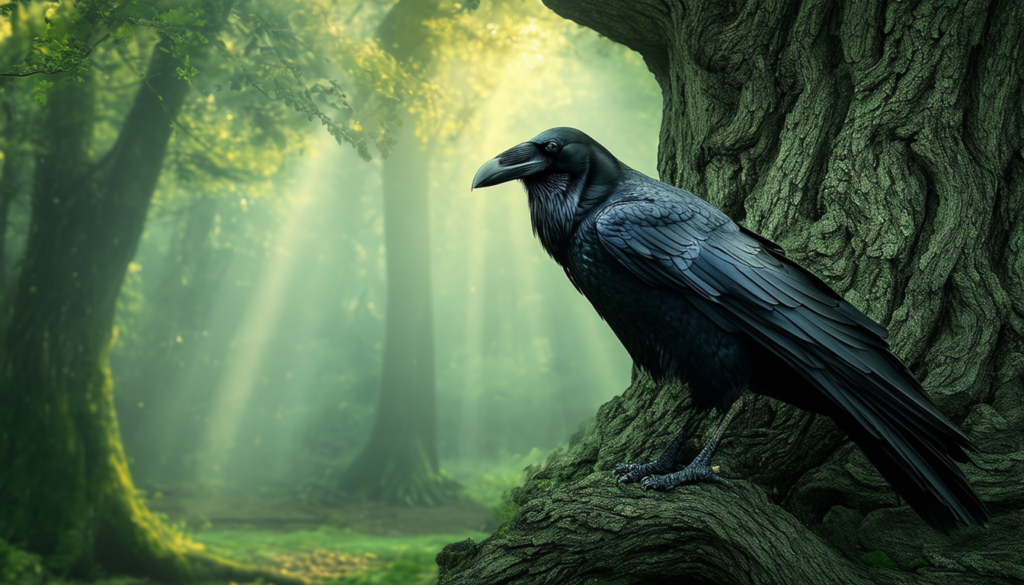 explorez la signification spirituelle du corneille, un oiseau chargé de symbolisme. découvrez ses associations avec la sagesse, la transformation et la mystique dans nos articles approfondis.