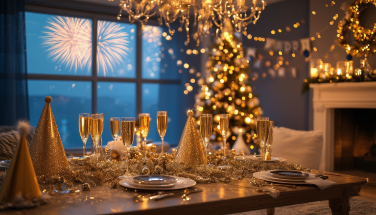 découvrez des idées de décoration originales pour célébrer le nouvel an avec style. inspirez-vous des tendances actuelles pour transformer votre espace en un lieu festif et accueillant, et faites de votre soirée de réveillon un moment inoubliable.