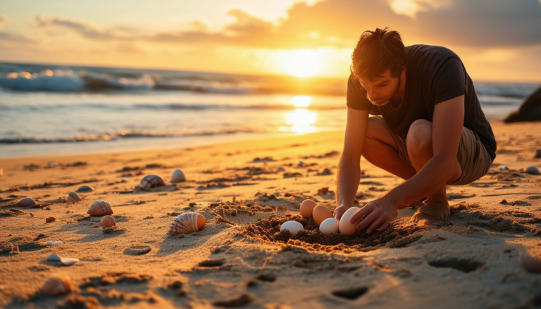 découvrez la signification profonde d'enterrer des œufs dans le sable, une pratique riche en symbolisme et en traditions. explorez les différentes interprétations culturelles et spirituelles de ce geste fascinant.
