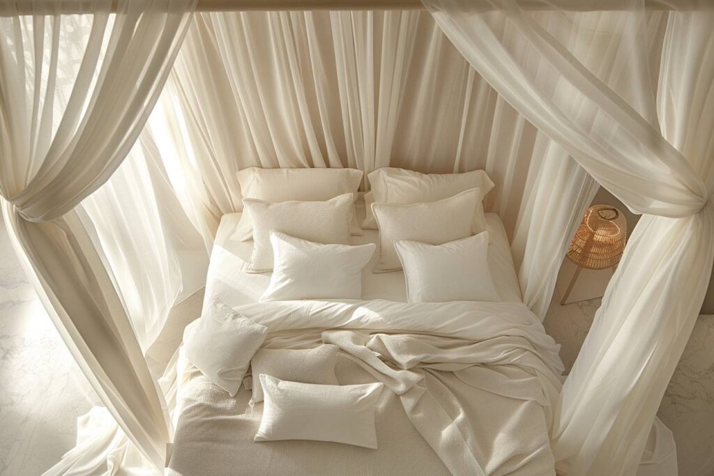 Comment faire un ciel de lit pour adulte ?