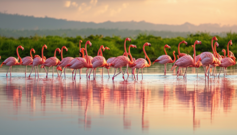 découvrez la signification spirituelle des flamants roses, symboles de grâce et d'harmonie. explorez comment ces magnifiques oiseaux inspirent la recherche de l'équilibre et de la beauté dans nos vies, tout en révélant leur importance dans différentes cultures et traditions.