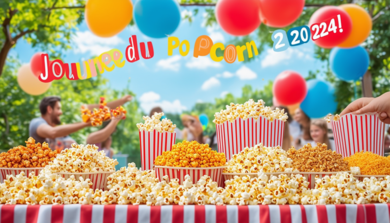 célébrez la journée du popcorn 2024 avec des idées créatives et des recettes délicieuses pour égayer votre fête. découvrez comment préparer des popcorns savoureux et originaux qui raviront vos amis et votre famille!