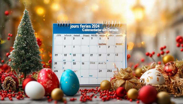 découvrez le calendrier des jours fériés en france pour 2024. retrouvez toutes les dates importantes et les détails sur les célébrations afin de planifier vos vacances et week-ends prolongés.