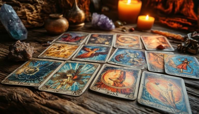 découvrez la signification profonde des cartes du tarot de thot dans ce guide complet. plongez dans l'univers mystique de ce tarot ancestral et apprenez à interpréter chaque carte pour éclairer votre chemin personnel et spirituel.