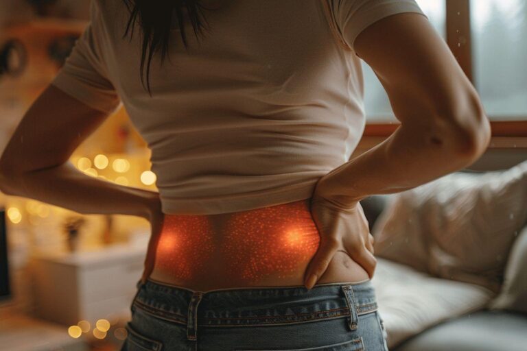 Douleur au dos et au ventre : causes et solutions