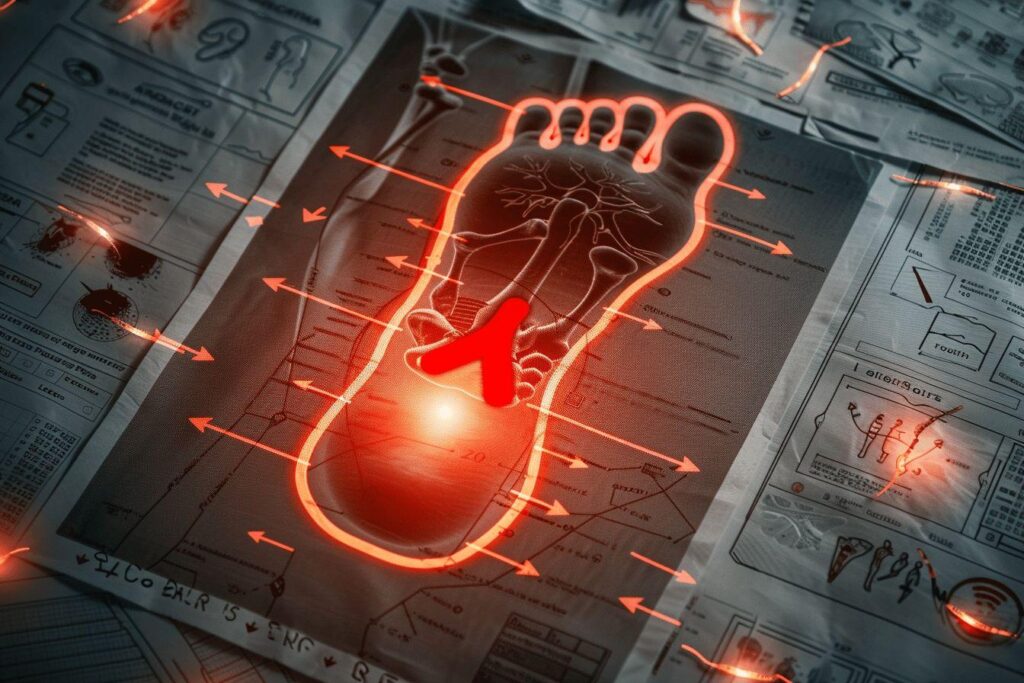 Douleur au pied droit : signification et causes possibles