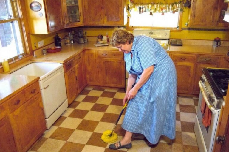 Astuce de grand-mère pour un lino propre sans effort
