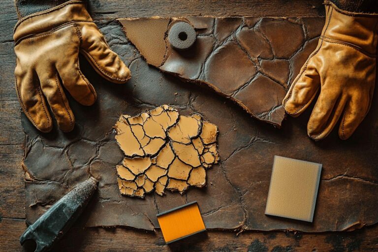Astuces efficaces pour réparer un cuir craquelé