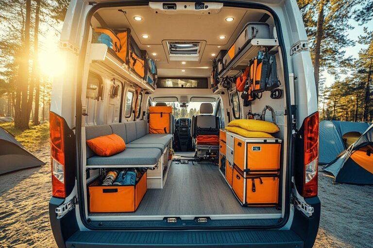 Astuces simples pour optimiser le rangement en camping-car