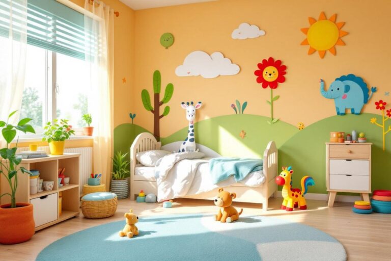 Comment décorer une chambre pour enfants ?