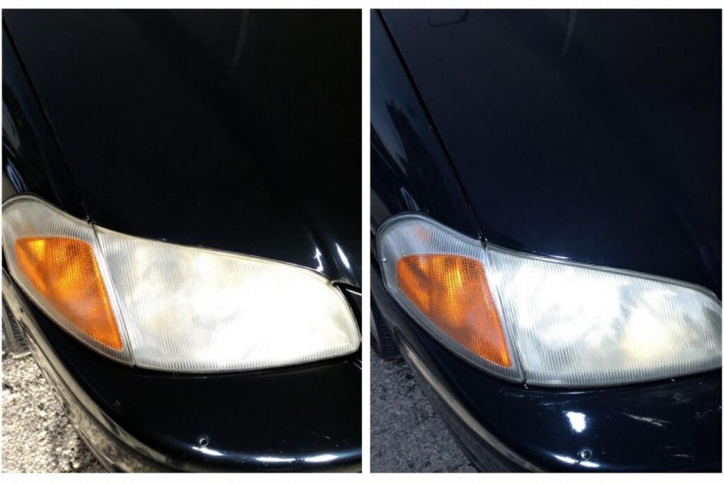 Comment nettoyer ses phares de voiture avec une astuce maison ?