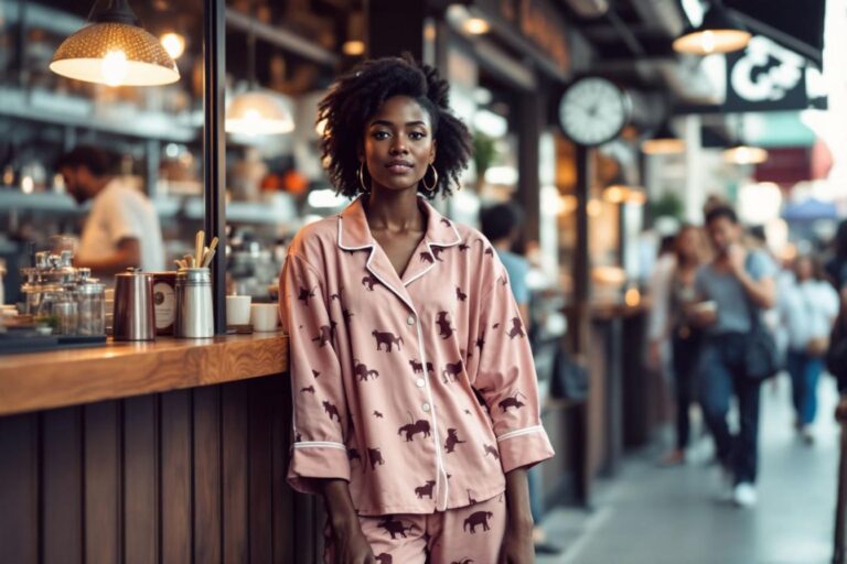 Puis-je porter un pyjama à l’extérieur ?