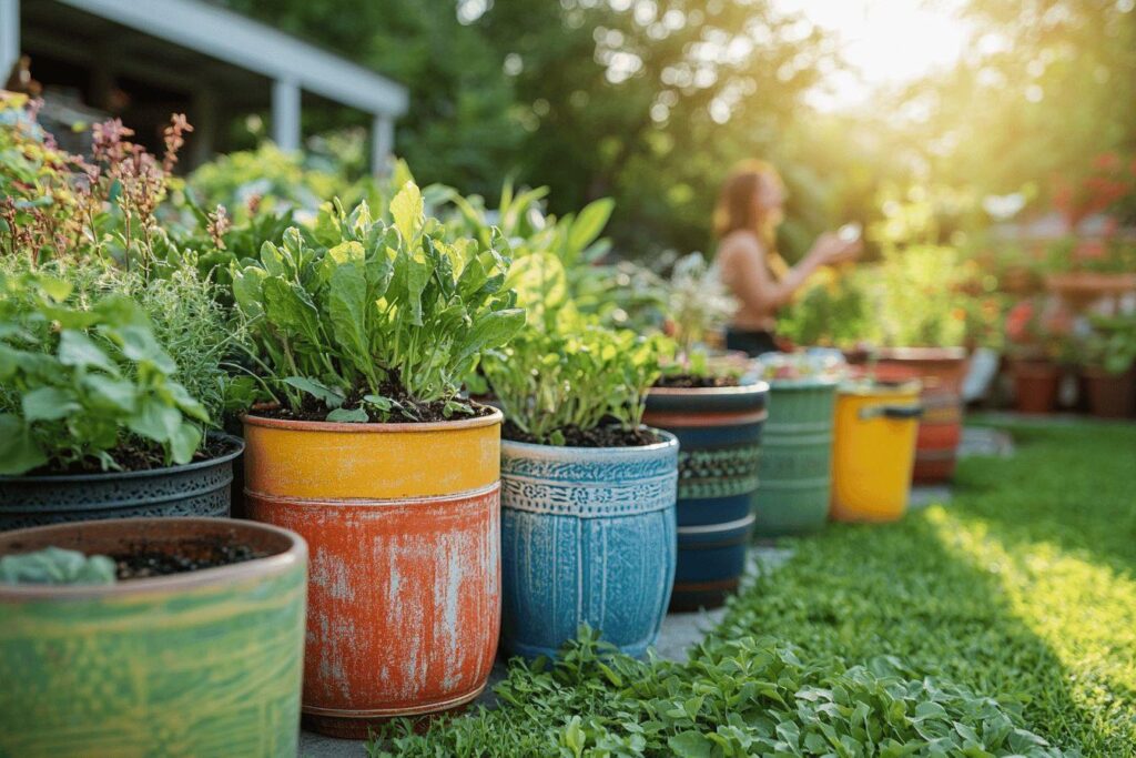 Témoignages inspirants et astuces récup pour un jardin décoré et durable sans se ruiner