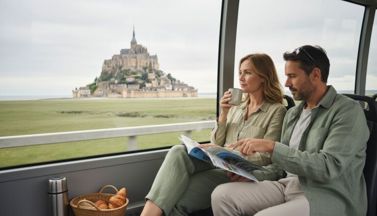 Comment fonctionne la navette pour accéder au Mont Saint-Michel ?