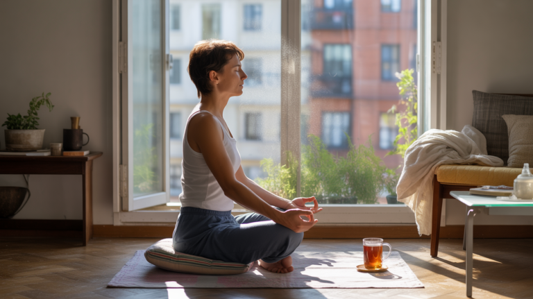 Méditation du matin en 5 minutes : routine pour bien démarrer la journée