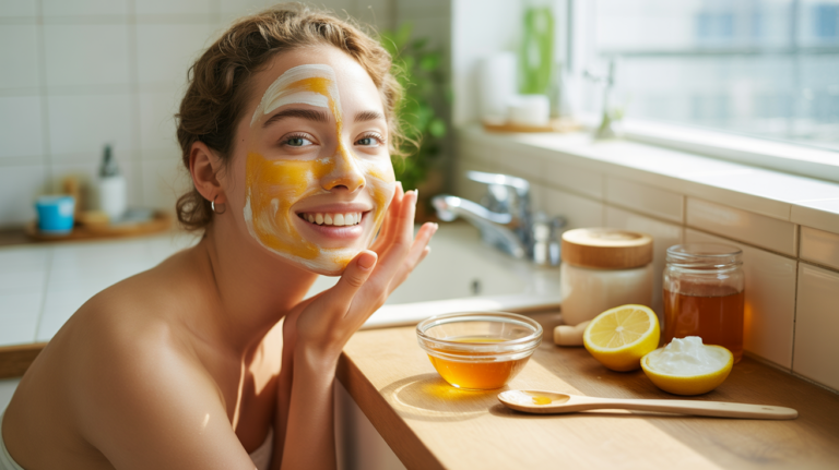Meilleur masque éclat visage fait maison : recettes teint lumineux