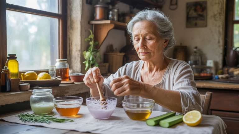 Recettes de grand-mère pour rajeunir le visage naturellement