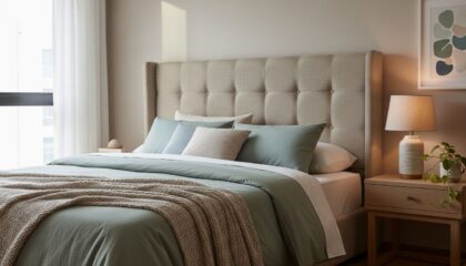 Tête de lit tendance 2026 : les styles et matériaux qui s'imposent